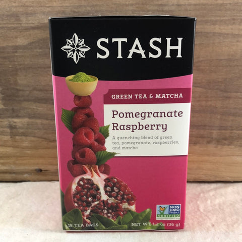 Stash Pomegranate Raspberry Green, 18 ct.