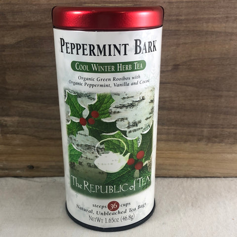 Republic Of Tea Peppermint Bark, 36 ct.
