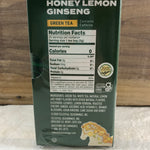 Celestial Seasonings Honey Lemon Ginseng 20 ct.