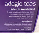 Adagio Story Time Teas, Alice in Wonder Land