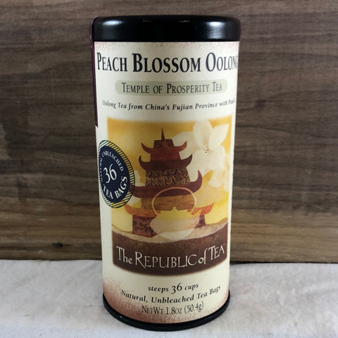 Republic Of Tea Peach Blossom Oolong, 36 ct.