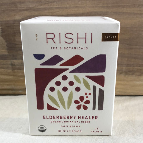 Rishi Elderberry Healer 15 ct Sachets