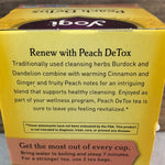 Yogi Peach Detox, 16 ct.