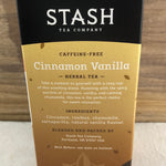 Stash Cinnamon Vanilla 18ct
