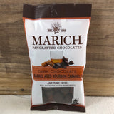 Marich Dark Chocolate Barrel Aged Bourbon Caramels, 2.1 oz.
