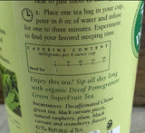 Republic Of Tea DECAF Wild Berry Plum Green, 50 ct.