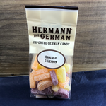 Hermann the German Hard Candy, Orange & Lemon