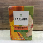 Taylors of Harrogate White Hibiscus and Peach