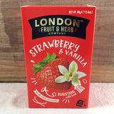London Fruit & Herb Strawberry Vanilla Fool, 20 ct.
