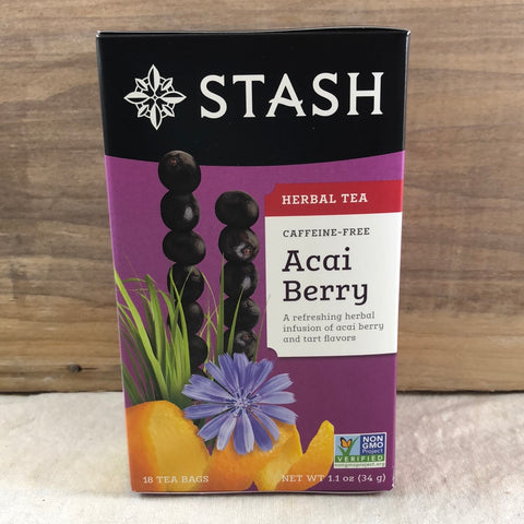 Stash Acai Berry Herbal, 18 ct