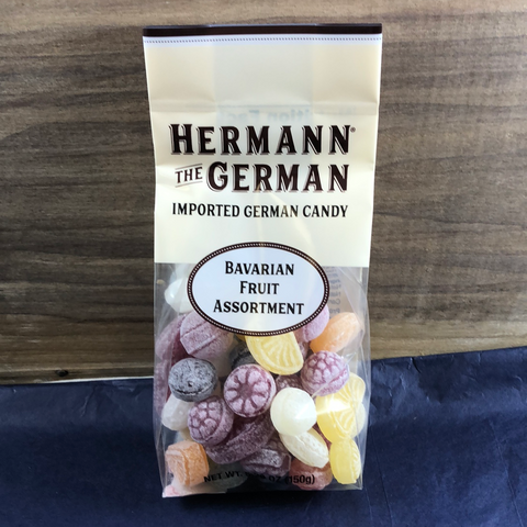 Hermann the German Hard Candy, Bavarian Fruit Asst
