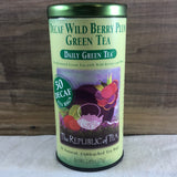 Republic Of Tea DECAF Wild Berry Plum Green, 50 ct.