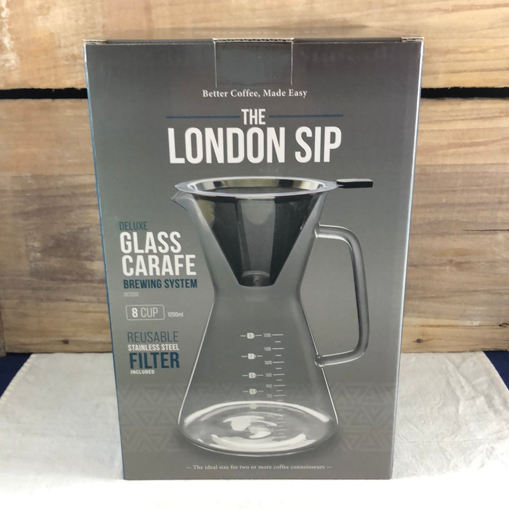 The London Sip London Sip Stovetop Espresso Maker, Copper, 6-Cup