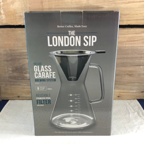Escali, London sip, Glass Carafe Pour-over, 8c