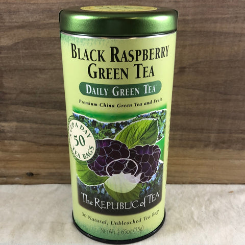 Republic Of Tea Black Raspberry Green, 36 ct.