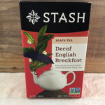 Stash Decaf English Breakfast, 18 ct.