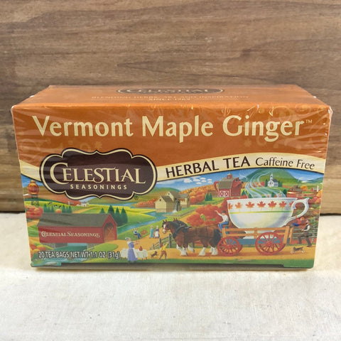 Celestial Seasonings Vermont Maple Ginger, 20 ct.