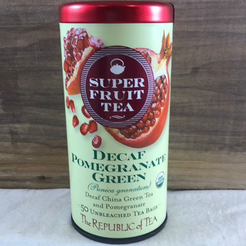 Republic Of Tea Decaf Pomegranate Green, 50 ct.